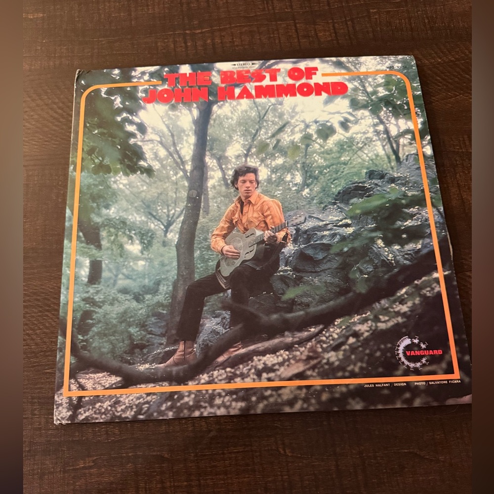 The Best of John Hammond Vintage Vinyl Record